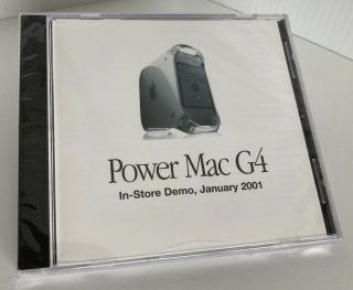 Apple L12570a Power Mac G4 In - Store Demo Cd - Rom - January 2001 -