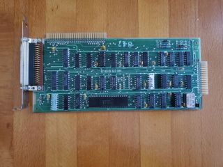 Vintage IBM 8 - Bit ISA Floppy Disk Drive FDD Controller Card 6181682XM 2