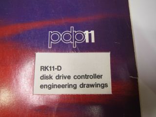 DEC Digital Equipment Corp RK11 - D PDP - 11 RK05 UNIBUS controller Engineering Dwgs 3