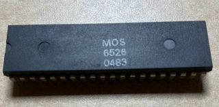 Mos 6526 Cia Chip For Commodore 64/c64/sx64 - & Dc:04/83