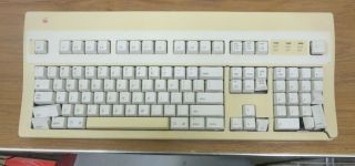 Apple Macintosh Extended Keyboard Ii M3501 W/ Cream Alps Only