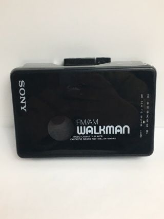 Vtg Sony Fm/am Walkman Radio Cassette Player Wm - Af22 Af28 Af40 Japan Parts