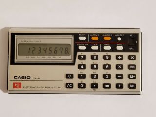 Vintage Casio ML - 88 MELODY Electronic Calculator and Clock - Batteries 2