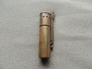 Vintage Imco 2200 Brass Trench Lighter Made In Austria