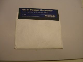 Psi - 5 Trading Company Disk By Accolade For Commodore 64/128