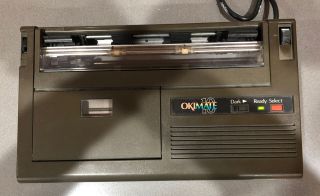 Vintage Okimate 10 Personal Color Printer Box For Commodore