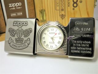 Timetank Time Tank Zippo Running No.  0314 Rare 1995  490302b20