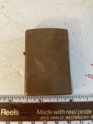 2003 Solid Copper Marlboro Special Blend Promotional Zippo Lighter D 03