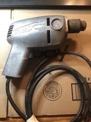 Vintage Thor Electric Drill - Rare Model 1813 3/8 1750 Rpm Industrial