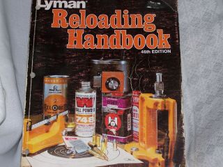 Lyman Reloading Handbook 46th Edition - 1982 - Vintage