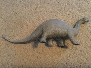 Vintage 1950/60s Marbled Brontosaurus Dinosaur Prehistoric Playset Group Marx