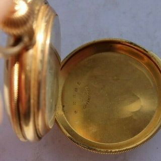 Vintage Antique Tiffany & Co.  18K Gold Wind Up Pocket Watch 1.  25 