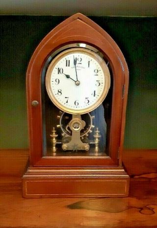 An Eureka Clock Co Ltd Of London Electric Mantle Clock,  No.  8237,  Patent No.  14614