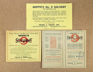 3 Vintage 1920s - 1950s Hoppe 