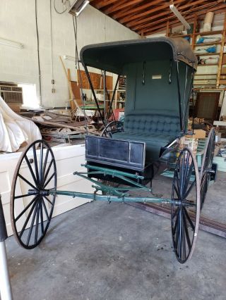 Antique Doctors Buggy With Harness