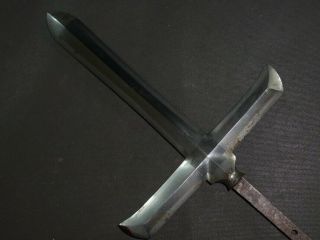 JYUMONJI YARI (spear) w/Saya : MONJYU KANEHISA : EDO : 26.  4 × 8 