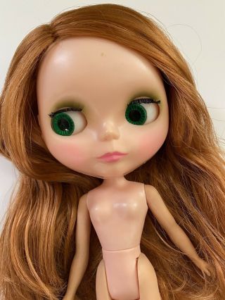 1972 Vintage Kenner Blythe Doll Red Head With Dress 2