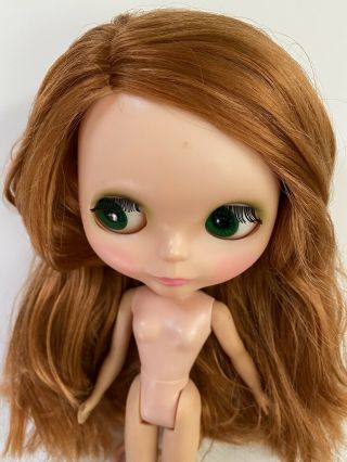 1972 Vintage Kenner Blythe Doll Red Head With Dress 3