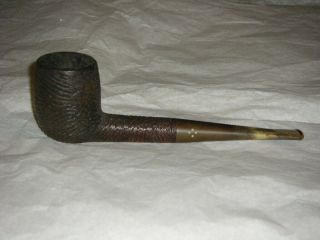 Vintage Sasieni Four Dot Rustic " Warwick " Made In England Smoking Pipe