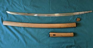 Antique Japanese Samurai Sword,  Katana,  Nihonto,  Koa Isshin Mantetsu