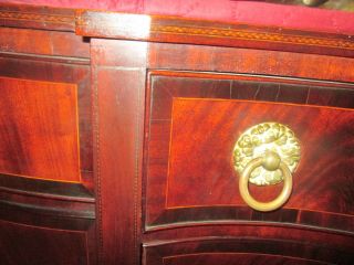 Antique American Federal Inlaid Mahogany Sideboard Early Surface Circa 1800