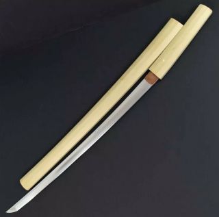 Signed “suketaka” Edo Period Antique Japanese Katana Sword In Shirsaya