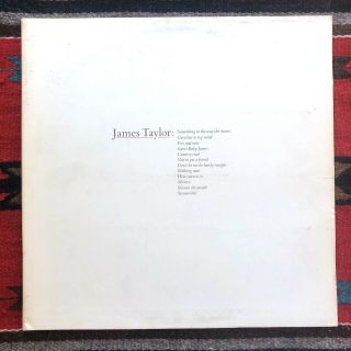 James Taylor Greatest Hits Vinyl Record Lp Vintage 1976 Classic Folk Rock