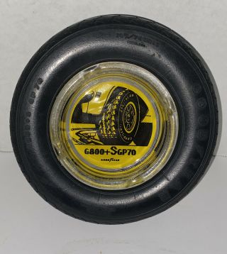 Good Year Tire Ashtray G800 S Gp 70 Retro Vintage