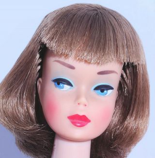 Vintage Long Hair High Color Nutmeg American Girl Barbie Doll