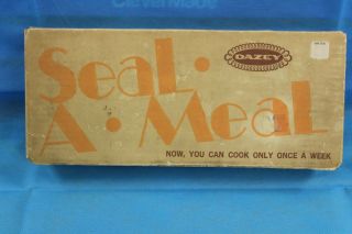 Vintage Dazey Seal - A - Meal Food Sealer Saver Model 5000 W