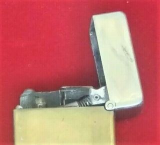 Vintage Dunhill London Rollalite Lighter USA Pat.  2102108 Made in Switzerland 2