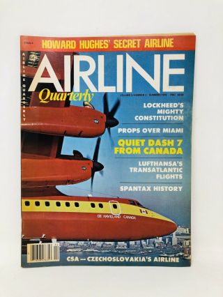 Vtg Airline Quarterly Volume 3 Number 2 Summer 1979