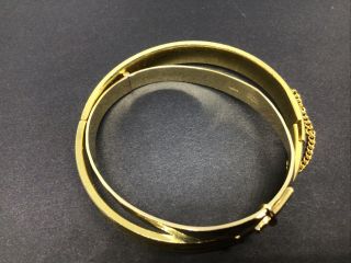 Vintage 9ct 375 Gold Metal Core Bangle,  1 Other Reclaim Scrap 3