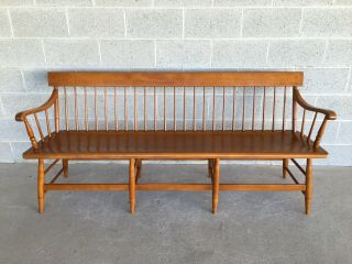 Willet Furniture Hard Maple 72 " Deacons Bench
