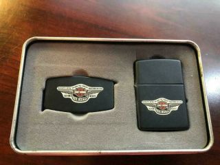 Harley Davidson 1998 95th Anniversary Zippo/knife Gift Set Hd290