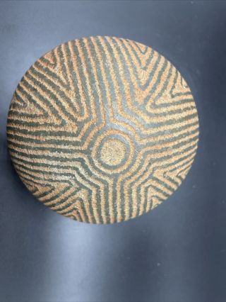 Taino Pre Columbian 5.  25 inch Ceremonial Stone Batey Game Ball 5