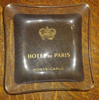 Vintage Hotel De Paris Monte Carlo Ashtray