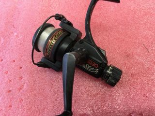 Bs7 Vintage Zebco Pro Staff 20 Fishing Reel Spinning Fish Smooth Operator