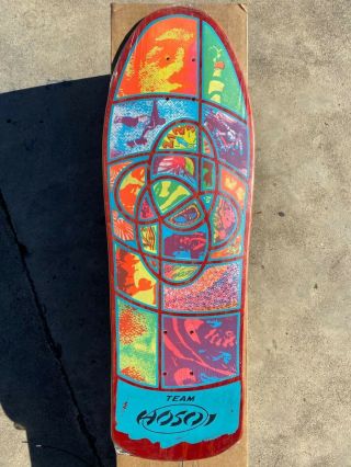 Nos Christian Hosoi Skateboard Deck Irie Eye Santa Cruz 80 