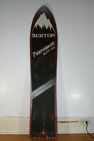 1985 Burton Performer Elite 150 Split Swallowtail Snowboard (,)