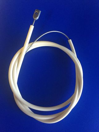 Shimano 333 Stick Shift 3sp Click Cable 34” X 38” Ribbed White Vintage Nos