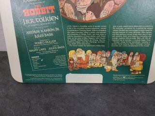 Vintage The Hobbit CED Video Disc Rankin/Bass Tolkien RCA SelectaVision 1982 3