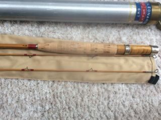 Vintage H.  L.  Leonard Bamboo Fly Rod “red Wrap”