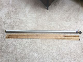 Vintage H.  L.  Leonard Bamboo Fly Rod “Red Wrap” 5