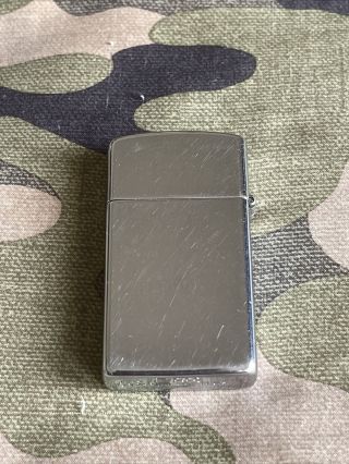1992 Vintage Zippo Slim Lighter Hawaii Islands Map - Paradise of the Pacific 3