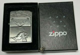 Zippo 2005 Pool Billiards Surprise Lighter | Barrett Smythe | Rare |