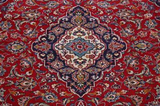 Semi - Antique Traditional Floral Ardakan Area Rug Hand - Knotted Red Carpet 8 ' x11 ' 4