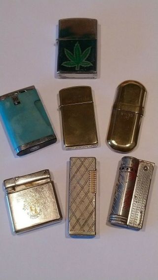Joblot Vintage Lighters,  Zippo,  Ronson,  No.  5,  Imco Etc.