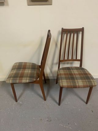 Danish Set Of Six Mid Century Dining Chairs 4