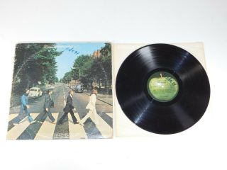 Vintage 1969 The Beatles Abby Road Apple So - 383 Vinyl Lp Record Album Disc Retro